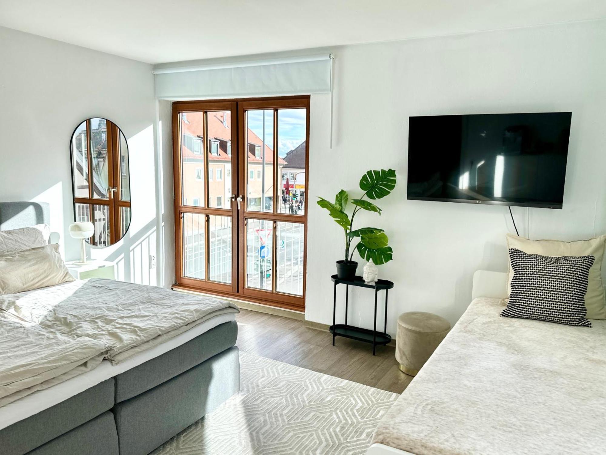 Alte Mainbruecke - Gratis Kaffee - Netflix - Balkon Apartment Würzburg